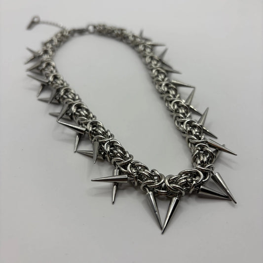 Collier en maille - NOCTIS SPIKES™ ponos_shop