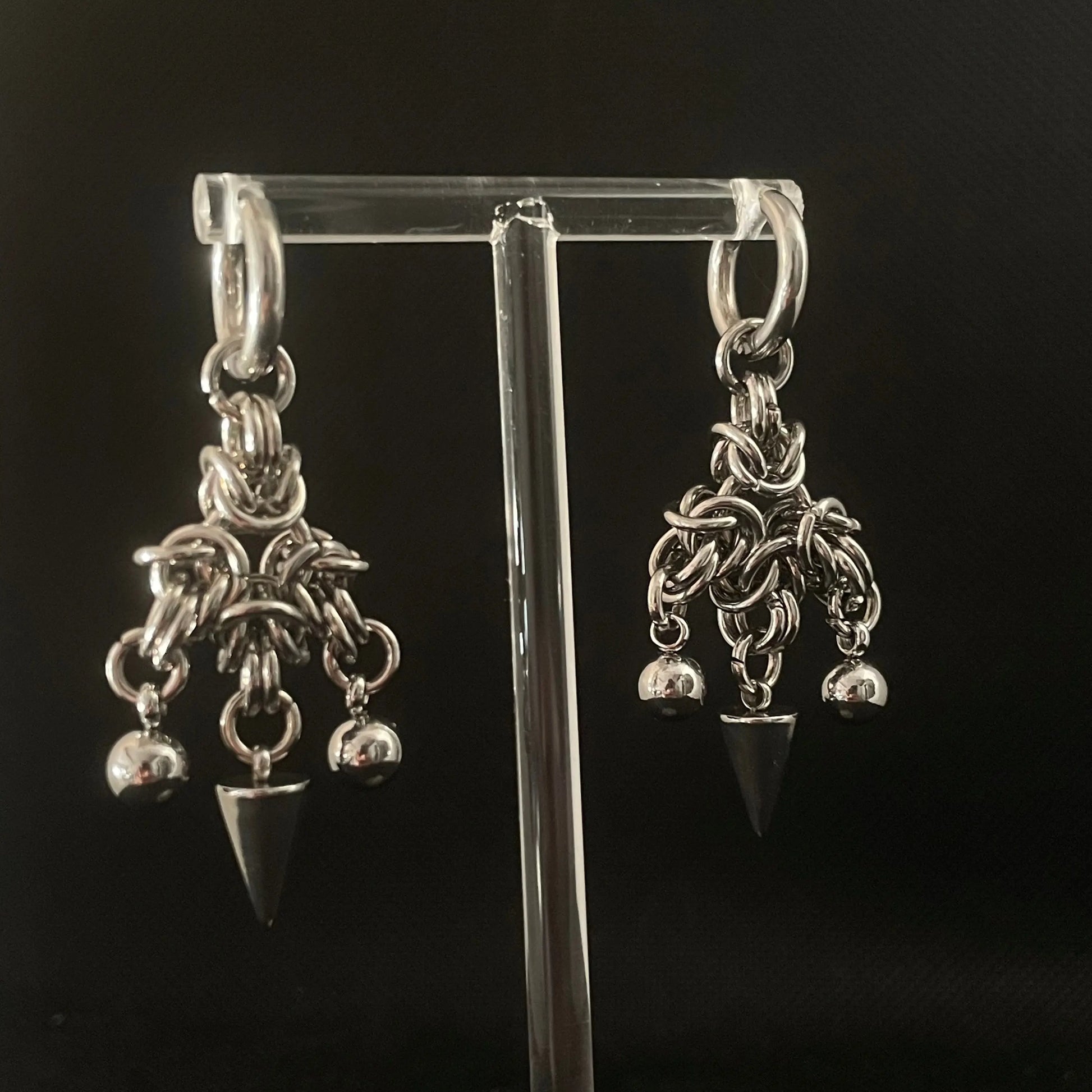 Boucles d'oreilles en maille - AQUI™ - PONOS