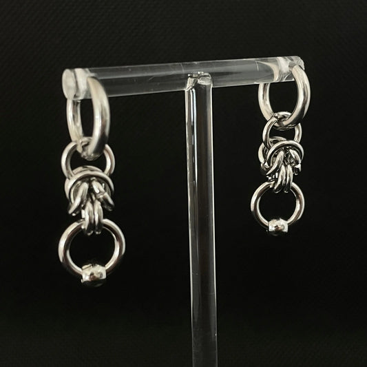 Boucles d'oreilles en maille - DILO™ - PONOS